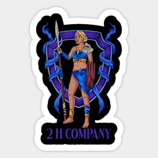 experimental 2h company Sticker